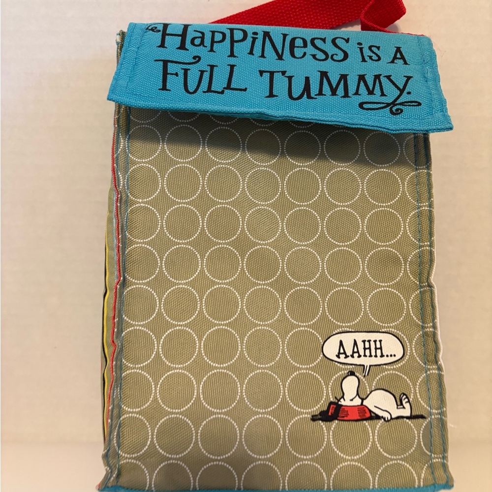 Snoopy Lunch Box and Bag